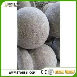 Top quality large stone sphere, stone garden products