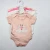Import top quality newborn kids clothes soft cotton unisex 3pcs baby rompers from China