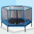 Import Top rated small 6 side trampoline for children with safety net from China