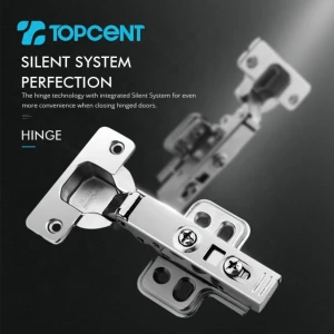 TOPCENT wholesale 35 mm cup furniture hardware auto soft closing concealed hydraulic cabinet hinge for furniture