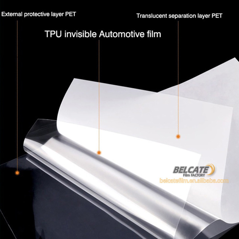Buy Tpu Ppf Car Paint Protection Film Self Healing Foil Anti Yellowing ...