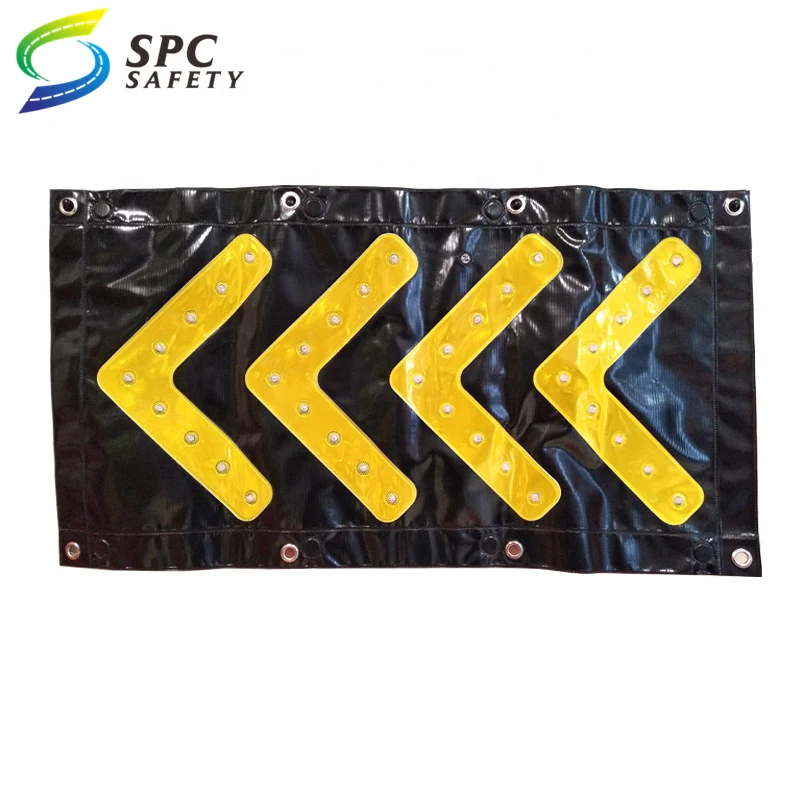 Traffic Road Safety Warning Flashing Led Arrow Sign Arrow Direction Sign