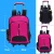 Import Trolly Fashion Children Teenager Backpack Rolling Kids School Bag With Wheels Child Trolley School Bag from China