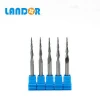 Tungsten Carbide Micro Mill Groove Metal Tapered Bits Iron Flexible Forming Tools Wood Taper Cutting 4 Flues End Mills