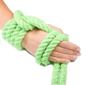 Twisted Cotton Rope (Lime)