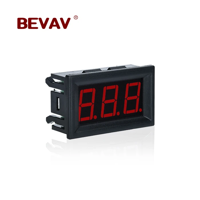 Two-wire DC digital display voltage meter 0.56 inch LED digital voltmeter DC4.5V-30.0V Connection Reverse Protection