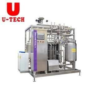 U Tech Automatic Milk Juice Tea Pasteurizing UHT Sterilizing Machine/UHT plate milk processing plant