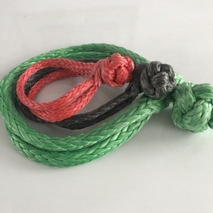 UHMWPE fiber rope soft shackle for marine hardware