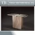 Import Unique Design white travertine triangle glass console table from China