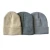 Import Unisex Label Wholesale Custom 100% Acrylic  Plain Ribbed Knit Beanie Cap With Custom Tags from China