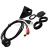 Import USB &amp; 3.5mm to 2 RCA and USB AUX Flush Mount Dash Extension Audio&amp;Video Cable from China