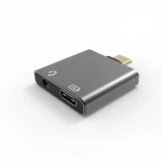 USB Type C to 3.5mm Female Headphone Jack Adapter Type C Audio Adapter 2 in 1 function Listen music and Charging device