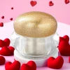 Valentines Day Gift 30g 50g Luxury Style Egg Shape Gold Silver Skin Care Cream Jar Plastic Empty Container Cosmetic Packaging