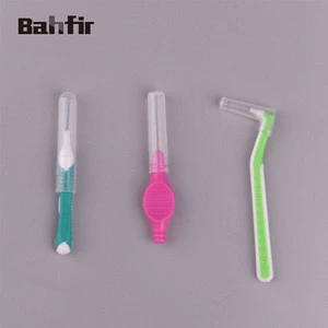 Various types of disposable eco friendly interdental brush