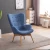 Import velvet nordic single seat sofa living room sofa fabric upholstery muebles de sala from China