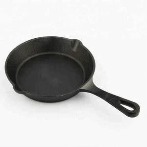 Versatile Healthy Design Pre-Seasoned Cast Iron Skillet For Stovetop Of Oven Use
