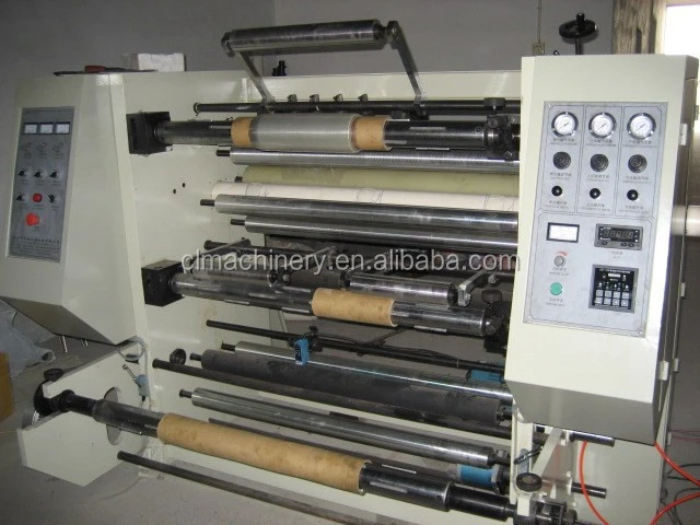 Vertical Slitting and Rewinding Machine for Plastic Film
