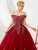 Import Vestido De 15 Cortos Wine Red Prom Gowns Long Prom Dresses 2021 Cheap Evening Dresses Sexy Prom Dresses L32335-B from China