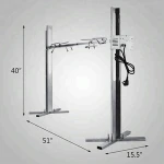 VEVOR Brand-NEW Outdoors INOX 90lb Capacity Campfire Rotisserie System Tripod FOR lambs and BBQ