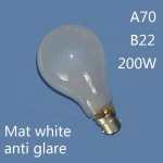Vintage Tungsten Custom Made Edison E26 E27 200W Bubble Lamps Frosted Transparent Dimmable Incandescent Bulb B22
