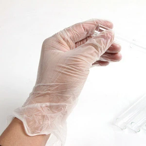 vinyl powdered wholesale disposable medical gloves food handing gloves