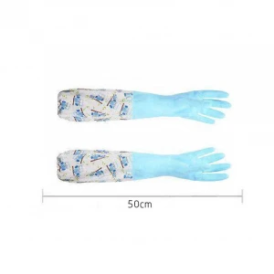Wash Dishes Latex Household Kitchen Gloves Waterproof Pvc Gloves