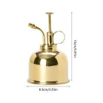 Watering Bottle Nordic English-Style Vintage Brass Succulent Plants Small Gold Gardening Spraying Can Mirror Polishing New