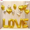 wedding accessories love foil balloons helium for wedding/valentine party decoration party balloon