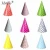 Import Wedding Party Festive Favor Custom Design Paper Party Hats Multi Color SB007 from China