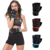 Weight Lifting Gloves with Wrist Wraps Support for Powerlifting, Cross Training, Fitness
