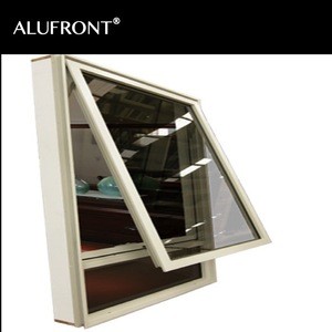 Well Designed aluminum triple glass window & amp door and awning double with grill glazing windows