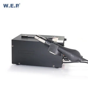 WEP 853D 1A USB 3 in 1 rework station smd Hot Air Gun SMD Soldering Iron
