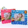 Wholesale 3D PVC photo frame /5x7 plastic photo frame / gifts picture photo frame