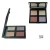 Import Wholesale 4colors makeup palette pearlescent eyeshadow high pigment no logo shimmer eye shadow make up from China