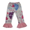 Wholesale Baby Low Price Pants  Custom Children Leggings valentines style  Kids Pants