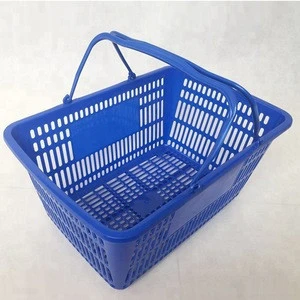 Wholesale Carry Plastic Shopping Basket For Shopping Supermarket