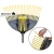 Import Wholesale certified competitive price long lightweight fiberglass handle with 23 tine polypropylene garden rake from China