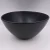 Import Wholesale cheap restaurant custom matte black deep large ceramic rice noodle bowl from China