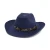 Wholesale Cheap Summer Outdoor Protection Sun Cowboy Straw Hat With Leopard Belt For Men