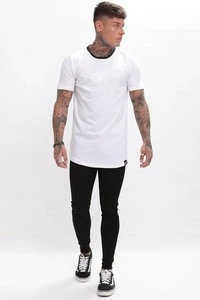 wholesale china cotton shirts hemp clothing fitted white t shirts