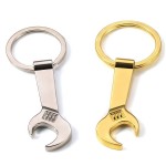 wholesale custom metal wrench bottle opener keychain
