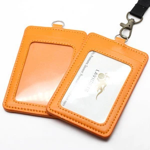 Wholesale Custom Plastic ID Card Holder With Lanyard
