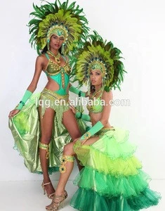 Wholesale custom sexy brazilian brazil samba carnival costumes  for women
