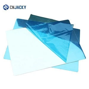 Wholesale Durable A4 0.8mm A3 Plus High Glossy Lamination Mirror Steel Plate for PVC Card