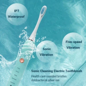 Wholesale Eco Friendly Rechargeable Electric Toothbrush with four brush heads