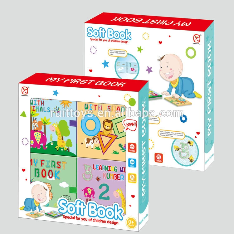 Wholesale Eco-friendly Waterproof Bath Toy EVA Baby Solf Book