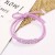 wholesale good quality kids hair ties elastic hair bands colorful bling scrunchies set of 5 pcs