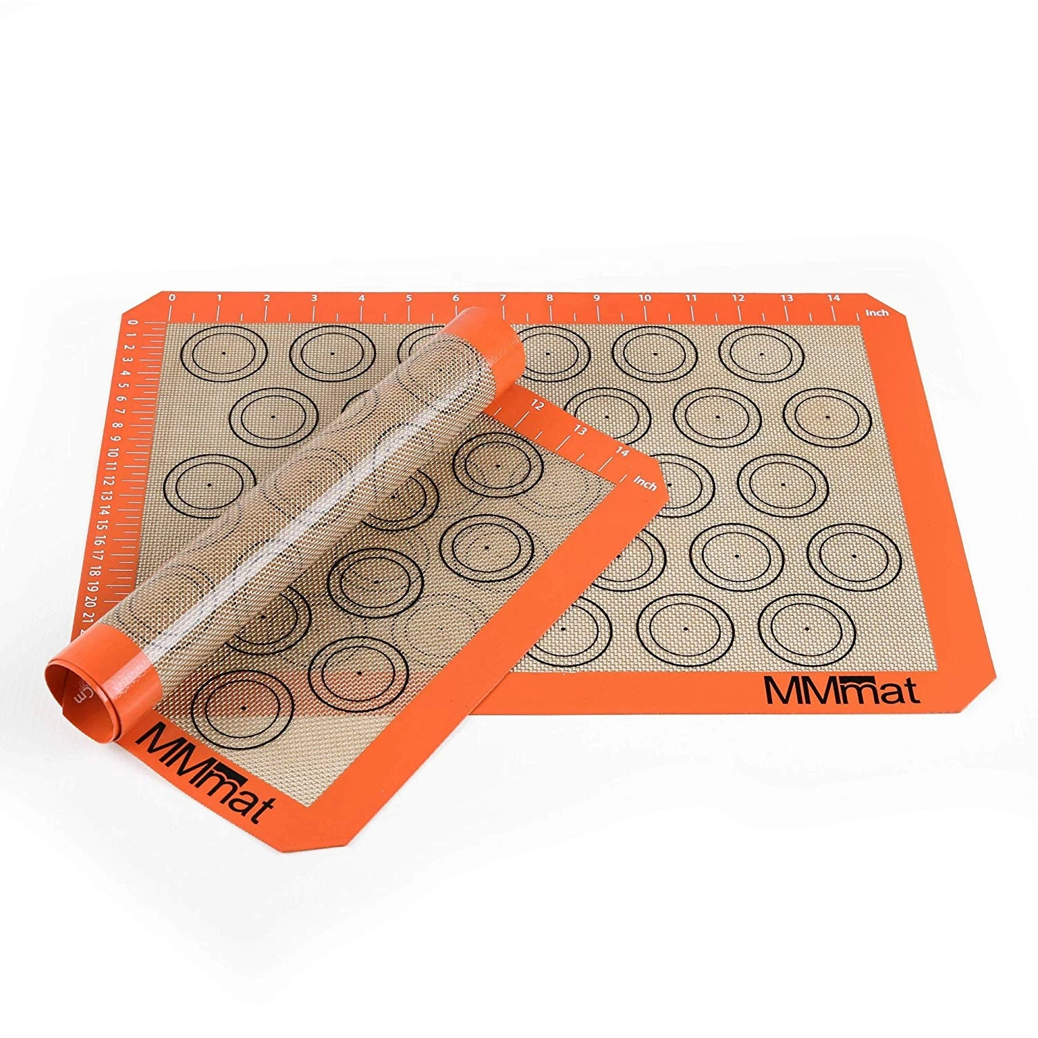 Wholesale Heat Resistance silicone baking mat 2 set in baking and pastry