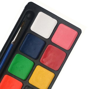 Wholesale High-end Professional Makeup Sets Rainbow Water Based 12 Colors Face Paint