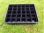 Import wholesale high quality small square black cheap nursery plastic pot for succulent plants from China
